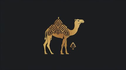 A vector of camel logo 3d UHD wallpaper