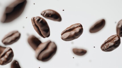 The Coffee Beans in Focus