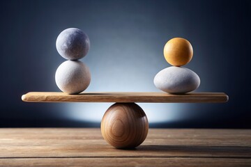 Balance and harmony between contrasting forces, yin yang, opposites, balance, harmony, duality