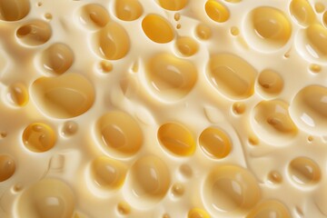 Cheese frames on a white isolated background