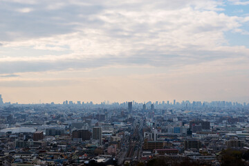 東大阪市石切の街並み