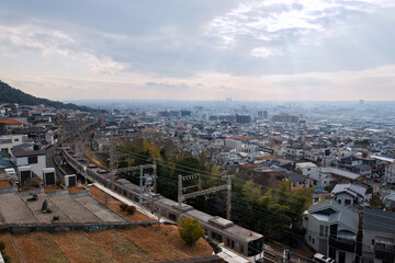 東大阪市石切の街並み