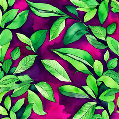 Fototapeta premium Leaves background 