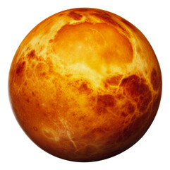 Planet Venus, cut out - stock png.