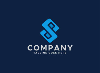 Introducing the S, SP, or PP letter minimal logo design, this logo used for s letters, minimal, pp logos, sp, p, symbols, unique, marks, text, letter mark, typography, uniques, business etc