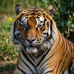 tiger in the wild