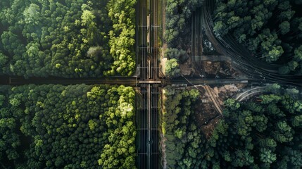 Forest Railway Intersection