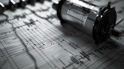 Clock on Music Sheet