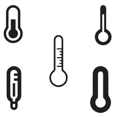 Thermometer vector design eps file 