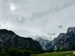 Mountains, Almsee, Austria