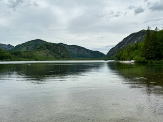 Mountains, Almsee, Austria