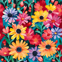 Fototapeta premium Flower background