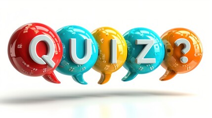 Quiz, test, exam, assessment. Quiz concept. Quiz time