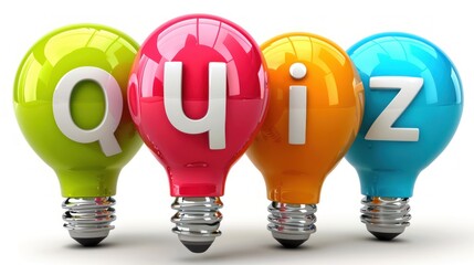 Quiz, test, exam, assessment. Quiz concept. Quiz time