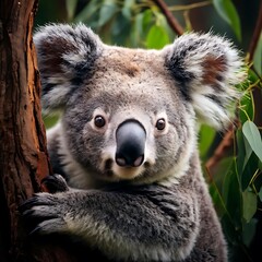 Fototapeta premium Cute Australian Koala bear