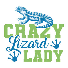 Bearded Dragon Quotes SVG Crazy Lizard SVG