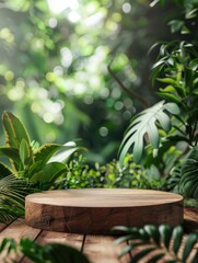 Wooden Board on Table
