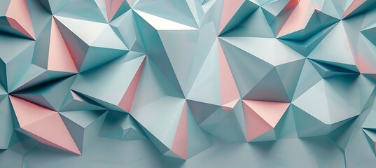Obraz premium Sky Blue & Baby Pink Bliss: Varied Patterns Merge in Delightful Harmony for Charming Wallpaper.