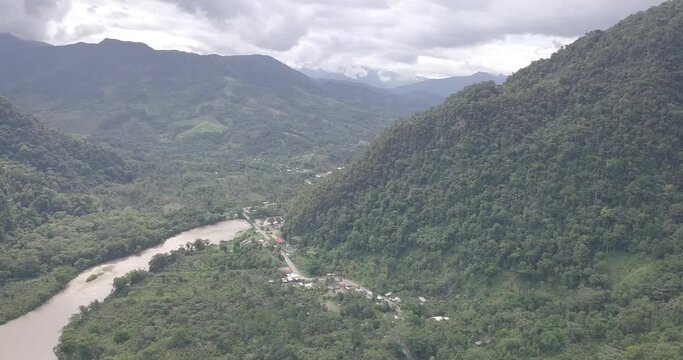 Peruvian jungle landscape