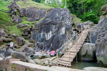 Unakoti a hindu archaeological site of bas relief structures from the ninth century. A must visit...