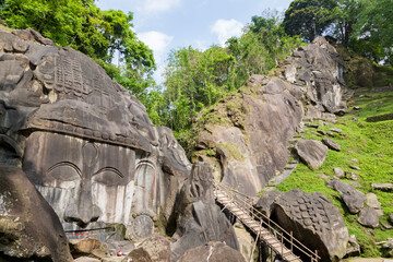 Unakoti a hindu archaeological site of bas relief structures from the ninth century. A must visit...