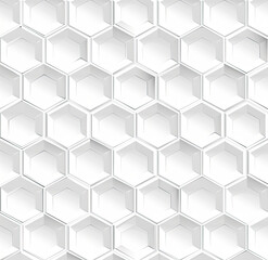 Fototapeta premium White boxes wall. Created with Ai