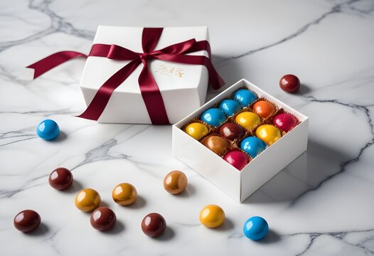 color varied sugarcoated drage chocolate