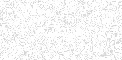 Vector black and white diagram Topographic contour map lines. Seamless pattern with lines Topography map. Geographic mountain relief diagram line wave grid landscape stripe carve pattern background.