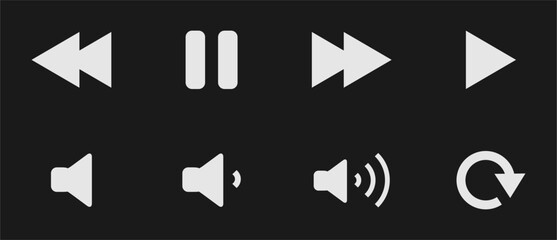 music media player icon