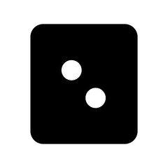 black dice icon