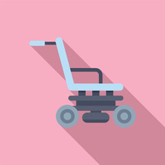 Modern electric wheelchair providing mobility and independence for individuals with disabilities