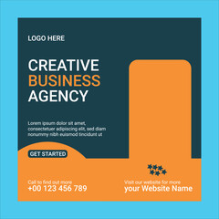 Creative Business Agency Social Media Post Template