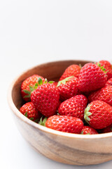 strawberries in a bowl