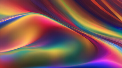 Obraz premium abstract colorful background with waves