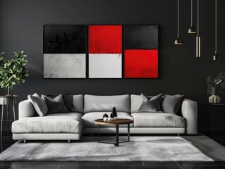 Cozy living room interior