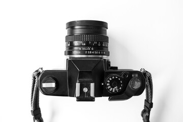 Vintage 35mm camera and lens profile
