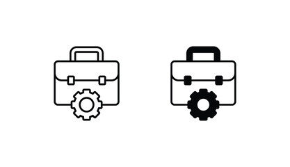 Businessman icon design with white background stock illustration