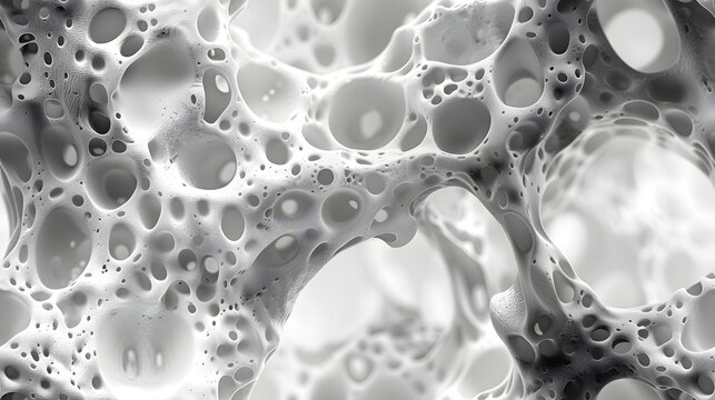 Fondo textural neurogr&aacute;fico abstracto de patrones y tejidos en un estilo futurista con efectos 3D en tono blanco el concepto de dise&ntilde;o creativo de pancartas materiales publicitarios presentaciones