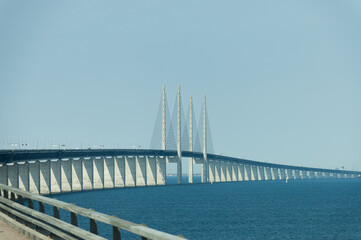 Fototapeta premium Oresund bridge between Sweden and Denmark