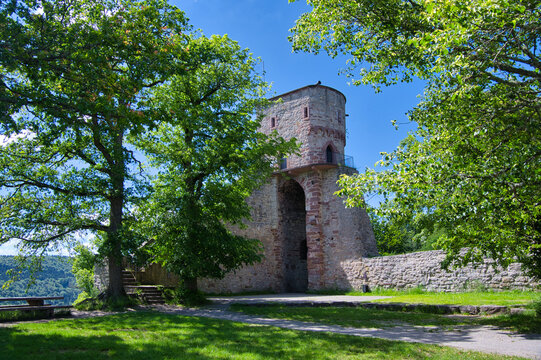 Burgruine hohen-Nagold im Schwarzwald