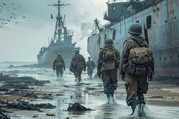 Allied Forces Enhance Soldier Landings at Normandy for Effortless Operations