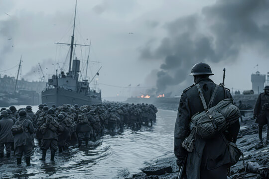 "Dunkirk's Brave Soldiers: The Heroic Acts of WW2 Soldiers"