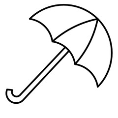 umbrella icon vector design graphic