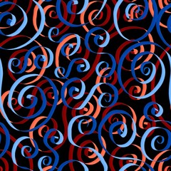 seamless abstract pattern background fabric fashion design print wrapping paper digital illustration art texture textile wallpaper colorful image apparel repeat graphic details 