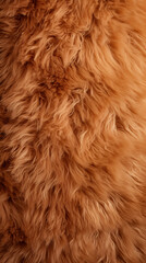Naklejka premium Pattern Background Abstract Image, Brown Sheep Wool Fur, Texture, Wallpaper, Background, Cell Phone Cover and Screen, Smartphone, Computer, Laptop, Format 9:16 and 16:9 - PNG