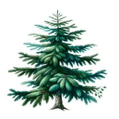 Fototapeta premium christmas tree 