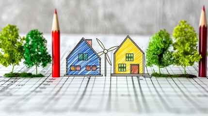 The concept of designing a sustainable energy environment