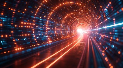 the speed of light, the tunnel