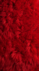 Fototapeta premium Pattern Background Abstract Image, Red Sheep Wool Pelego, Texture, Wallpaper, Background, Cell Phone Cover and Screen, Smartphone, Computer, Laptop, Format 9:16 and 16:9 - PNG