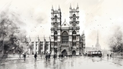 Fototapeta premium gothic cathedral
